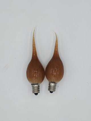 2pk Rustic Dipped 40k Hour LED Silicone Light Bulbs