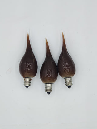 3pk Chocolate Scented Filament Silicone Light Bulbs