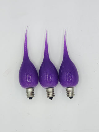 3pk Lilac Scented Filament Silicone Light Bulbs
