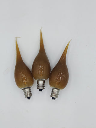 3pk Vanilla Hazelnut Scented Filament Silicone Light Bulbs
