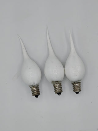 3pk Snowflake Scented Incandescent Silicone Light Bulbs