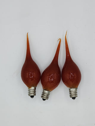 3pk Maple Syrup Scented Incandescent Silicone Light Bulbs