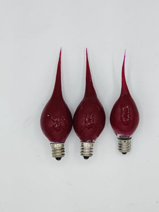 3pk Cherry Scented Incandescent Silicone Light Bulbs