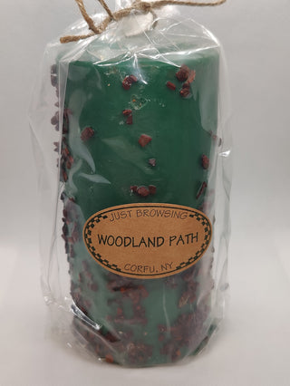 Woodland Path 3x6 Pillar Candle