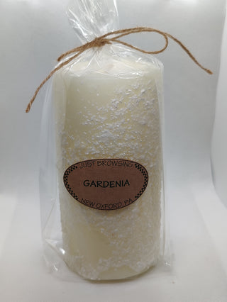Gardenia 3x6 Pillar Candle