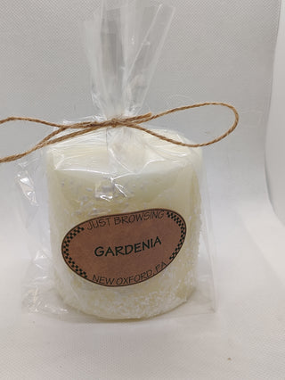 Gardenia 3x3 Pillar Candle