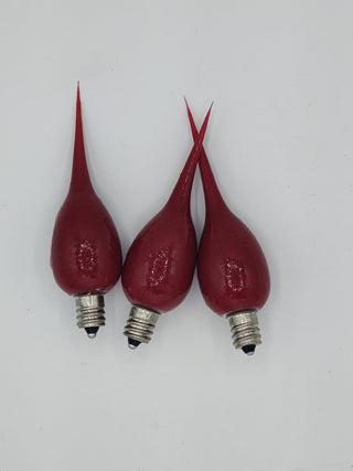 3pk Cherry Scented Filament Silicone Light Bulbs