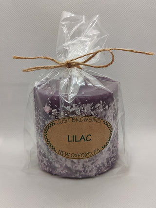 Lilac 3x3 Pillar Candle