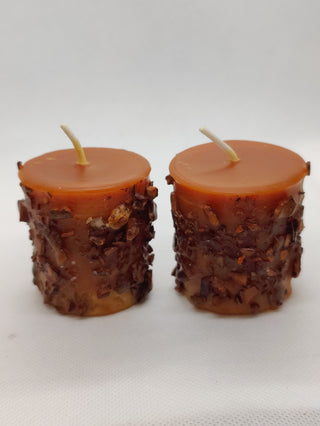 Pumpkin Pie 2pk Votive Candle