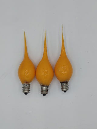 3pk Fresh Peaches Scented Filament Silicone Light Bulbs