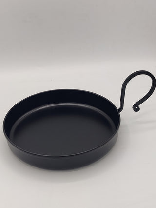 Large Black Pan with Handle