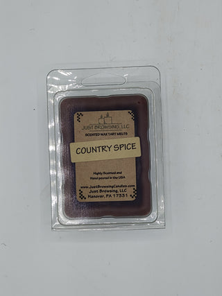 Country Spice Wax Clamshell Tart