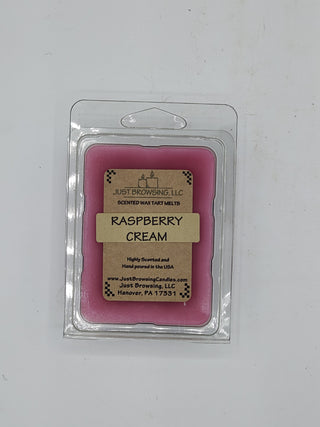 Raspberry Cream Wax Clamshell Tart