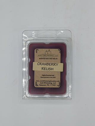 Cranberry Relish Wax Clamshell Tart