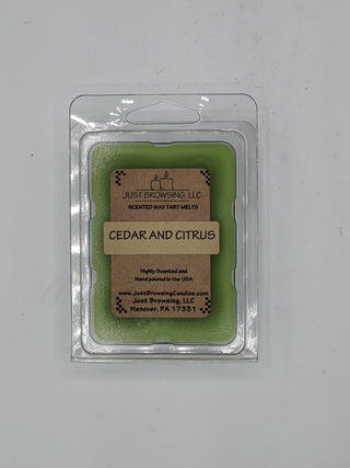 Cedar And Citrus Wax Clamshell Tart