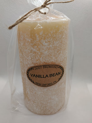 Vanilla Bean 3x6 Pillar Candle