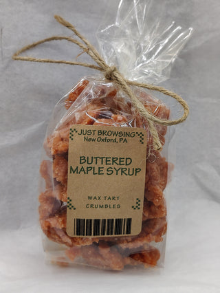 Buttered Maple Syrup Wax Tart Crumbles