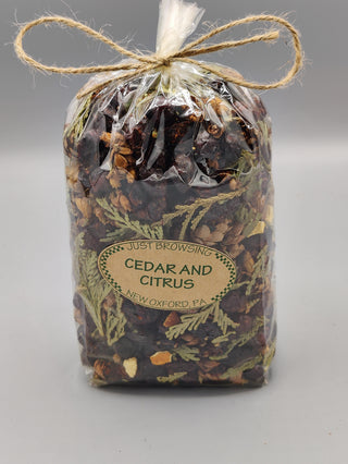 Cedar And Citrus Potpourri Small 4 cup bag