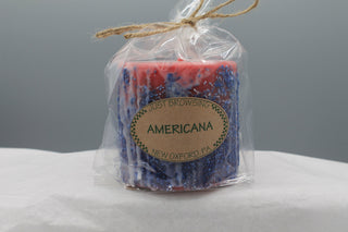 Americana 3x3 Pillar Candle
