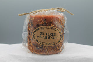 Buttered Maple Syrup 3x3 Pillar Candle