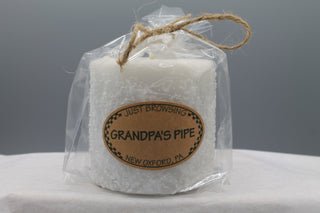Grandpa's Pipe 3x3 Pillar Candle