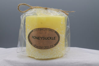 Honeysuckle 3x3 Pillar Candle