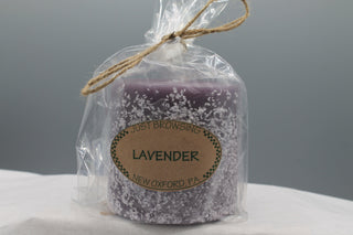 Lavender 3x3 Pillar Candle