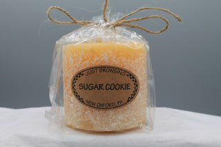 Sugar Cookie 3x3 Pillar Candle