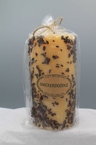 Snickerdoodle 3x6 Pillar Candle