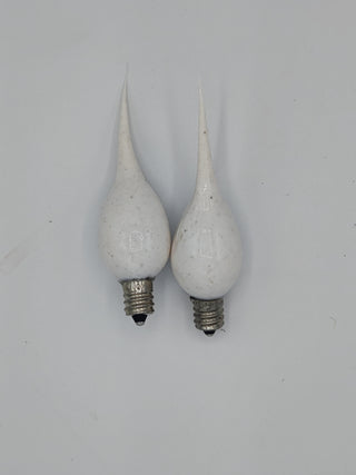 2pk Cream Dipped LED Silicone Light Bulbs