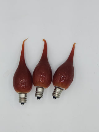 3pk Maple Syrup Scented Filament Silicone Light Bulbs