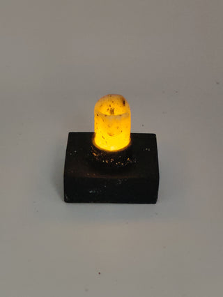 LED Nook Timer Taper Candle - Black