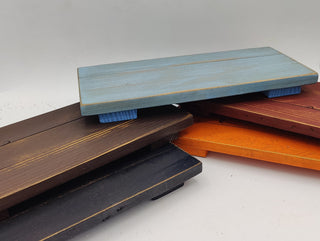 Distressed Small Wooden Riser - Assorted Colors